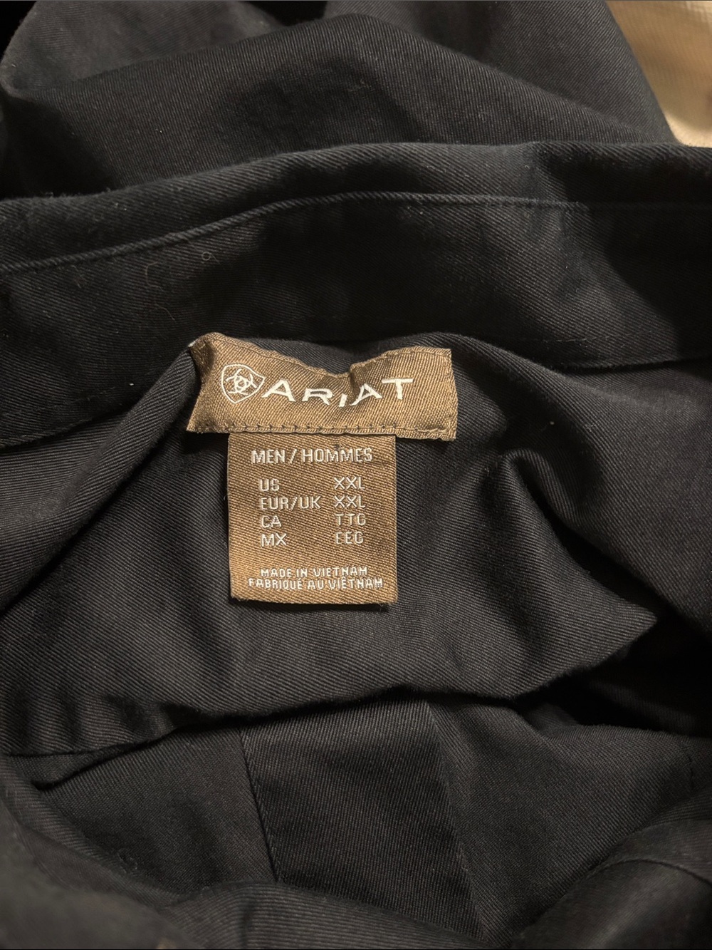 Ariat Solid Twill Classic Fit Shirt - Picture 11 of 12